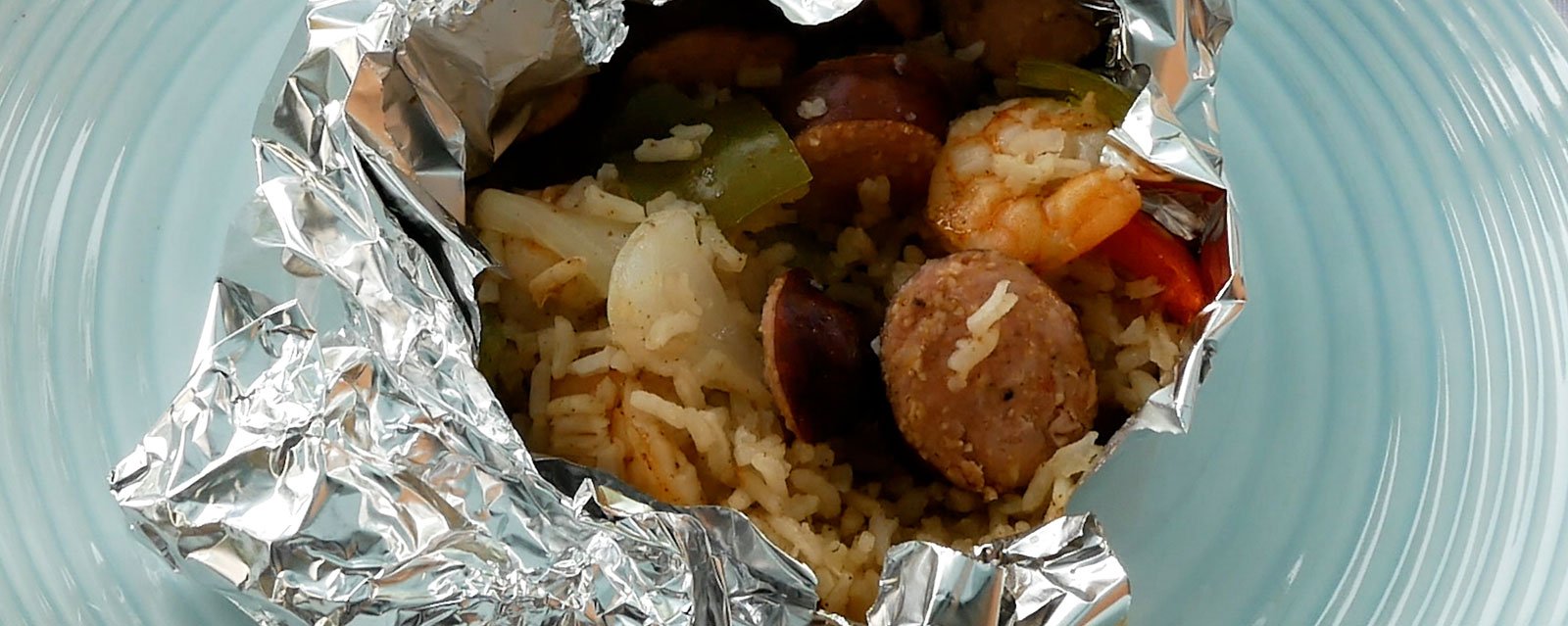 Holmes Smokehouse Jambalaya Foil Packet Dinner Holmes Smokehouse